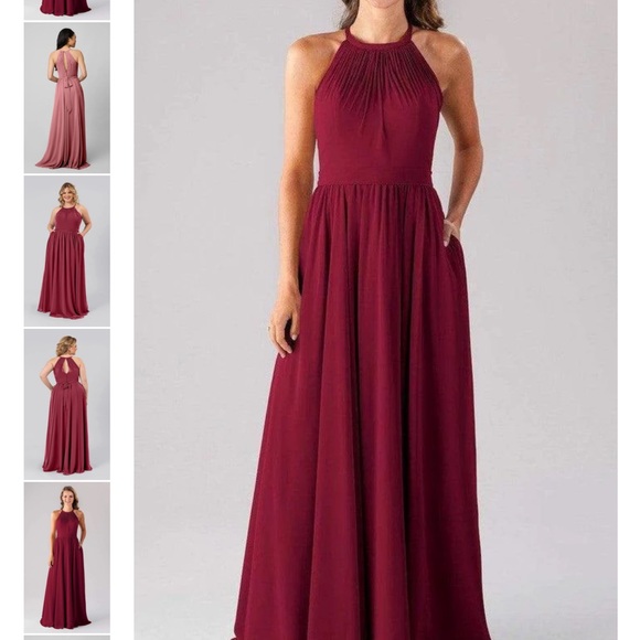Kennedy Blue Claret Erica Bridesmaid Dress size 14 brand new - Picture 1 of 3